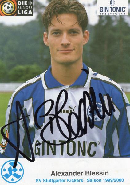 Blessin, Alexander - Stuttgarter Kickers (1999/00)