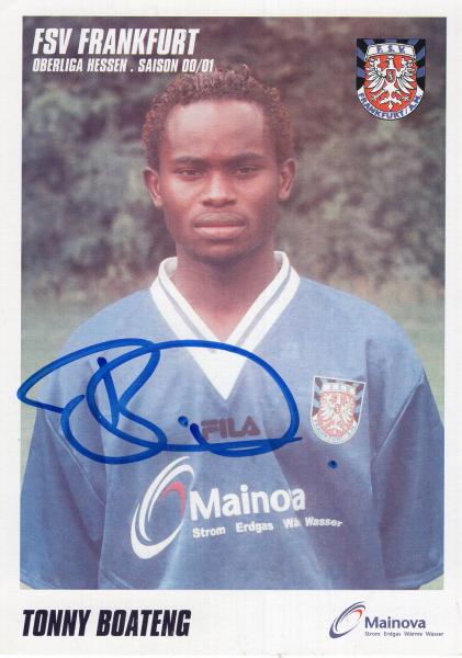 Boateng, Tonny - FSV Frankfurt (2000/01)