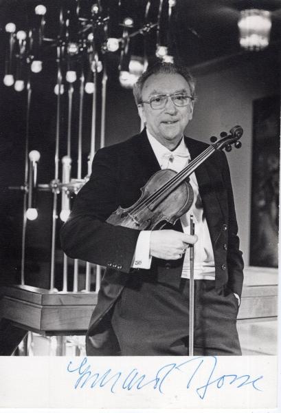 Bosse (†), Gerhard - Geiger und Dirigent