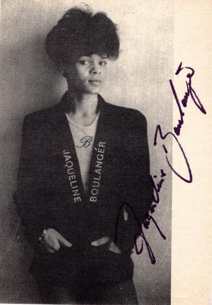 Boulanger, Jacqueline