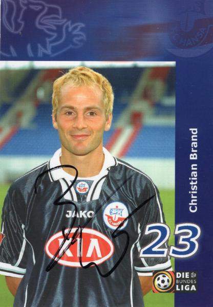 Brand, Christian - Hansa Rostock (2001/02)