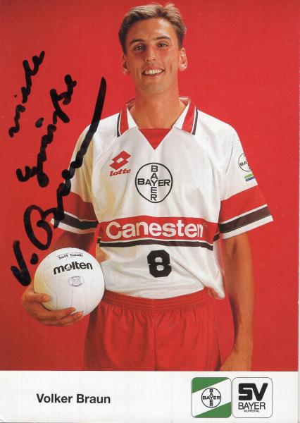 Braun, Volker - Bayer Wuppertal