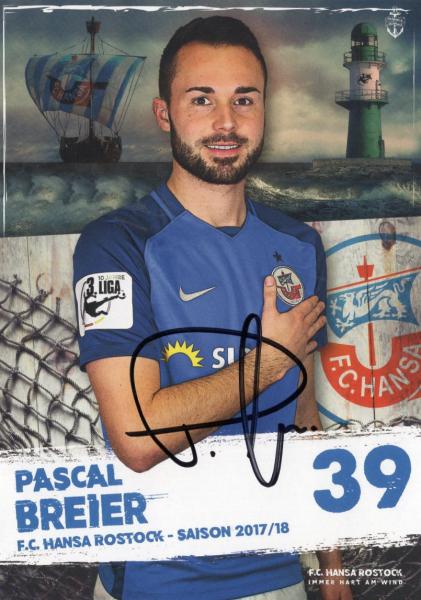 Breier, Pascal - Hansa Rostock (2017/18)