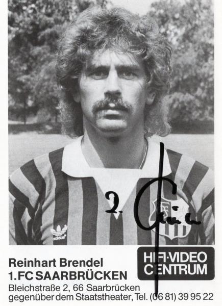 Brendel, Reinhart - 1.FC Saarbrücken (1983/84)