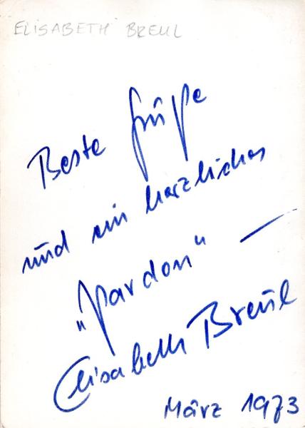 Breul (†), Elisabeth