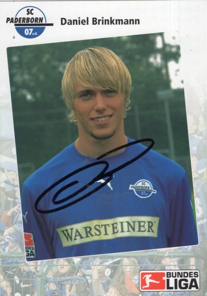 Brinkmann, Daniel - SC Paderborn (2007/08)