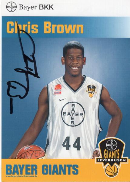 Brown, Chris - Bayer Giants Leverkusen