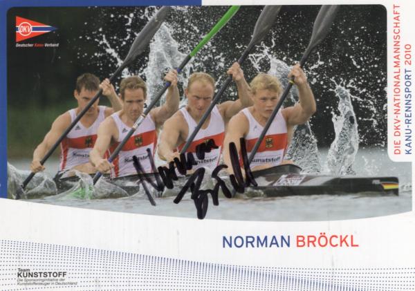 Bröckl, Norman - Kanu