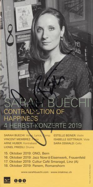 Buechi (SWZ), Sarah - Jazz Sängerin