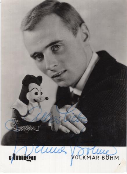 Böhm (†), Volkmar - DDR Sänger
