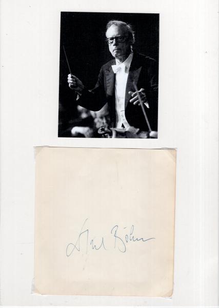 Böhm (†), Karl - Dirigent