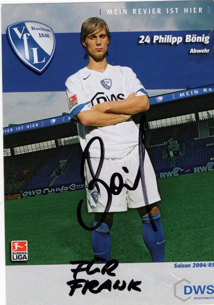 Bönig, Philipp - VFL Bochum (2004/05)
