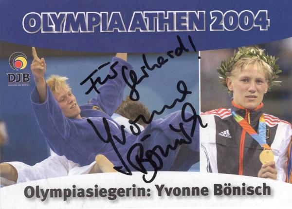 Bönisch, Yvonne - Olympiasiegerin 2004