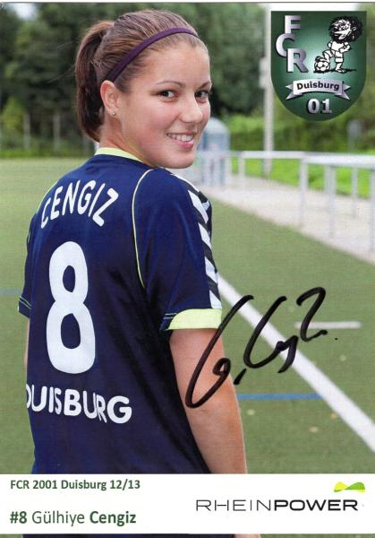 Cengiz, Gülhiye - FCR 2001 Duisburg (2012/13)