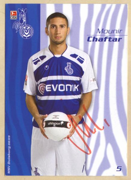 Chaftar, Mounir - MSV Duisburg (2008/09)