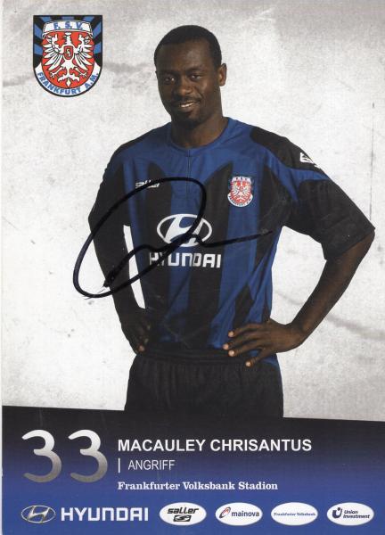 Chrisantus, Macauley - FSV Frankfurt (2011/12)