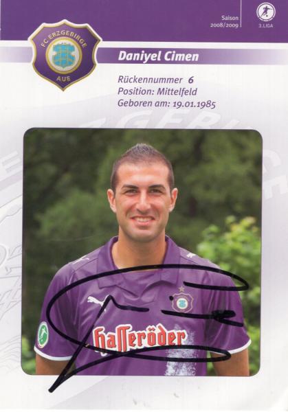 Cimen, Daniyel - Erzgebirge Aue (2008/09)