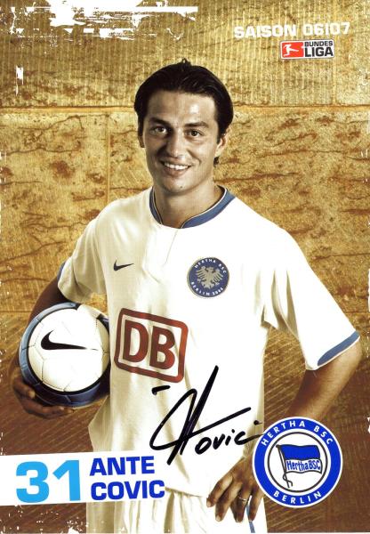 Covic, Ante - Hertha BSC Berlin (2006/07)
