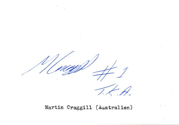 Craggill (AUS), Martin