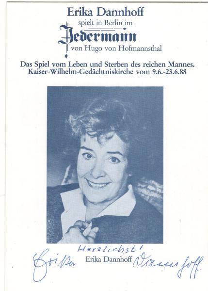 Dannhoff (†), Erika