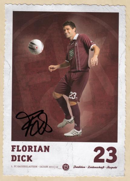 Dick, Florian - 1.FC Kaiserslautern (2011/12)