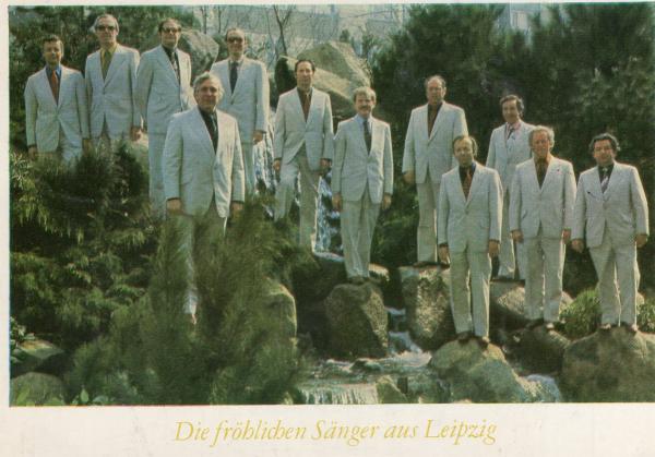 Die fröhlichen Sänger aus Leipzig