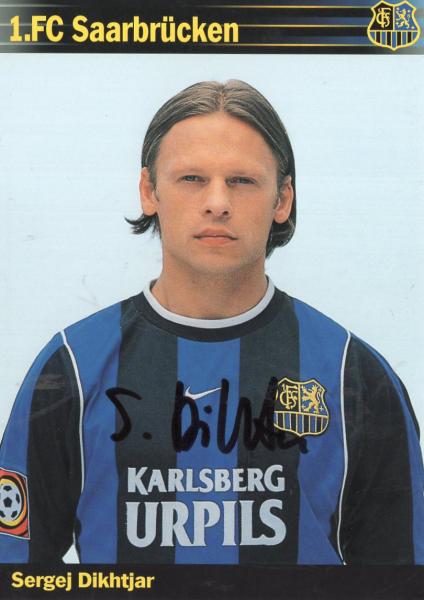 Dikhtjar, Sergej - 1.FC Saarbrücken (2001/02)