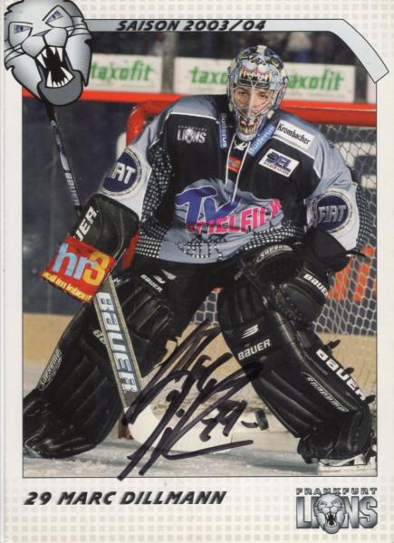 Dillmann, Marc - Frankfurt Lions (2003/04)