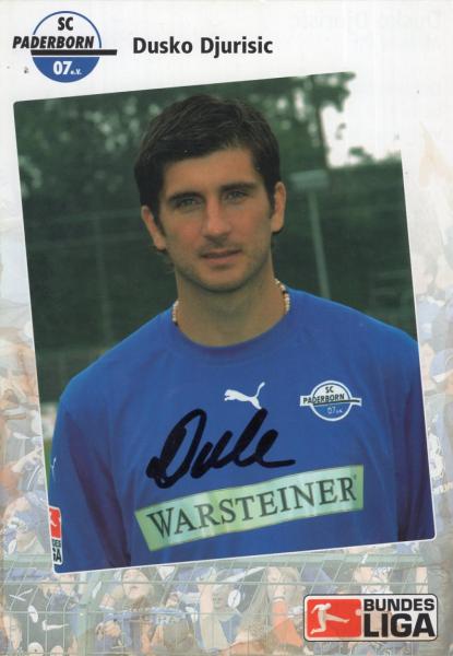 Djurisic, Dusko - SC Paderborn (2006/07)
