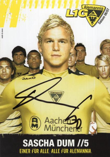 Dum, Sascha - Alemannia Aachen (2006/07)