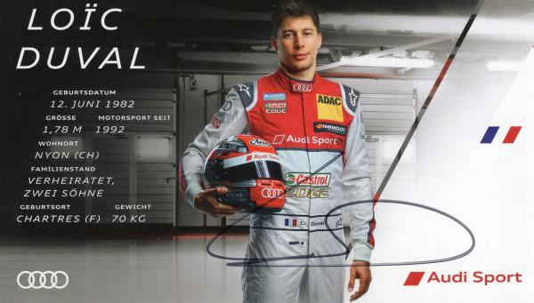 Duval (F), Loic - Audi