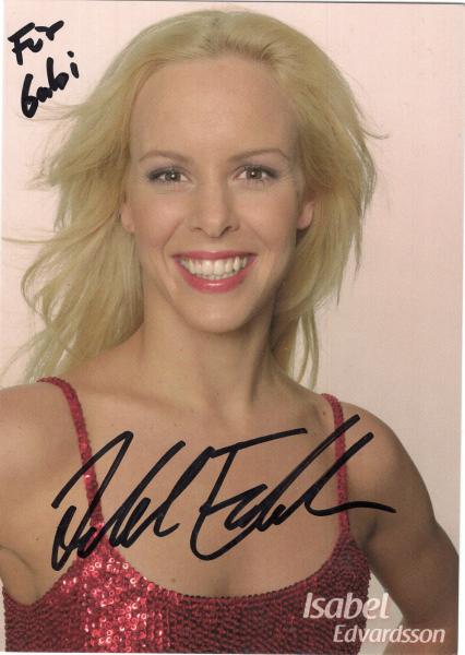 Edvardsson, Isabel - Tänzerin - Let`s Dance