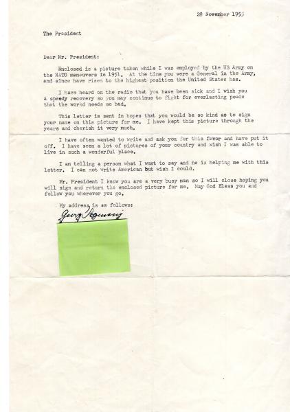 Eisenhower (†), Dwight - ehem. US Präsident