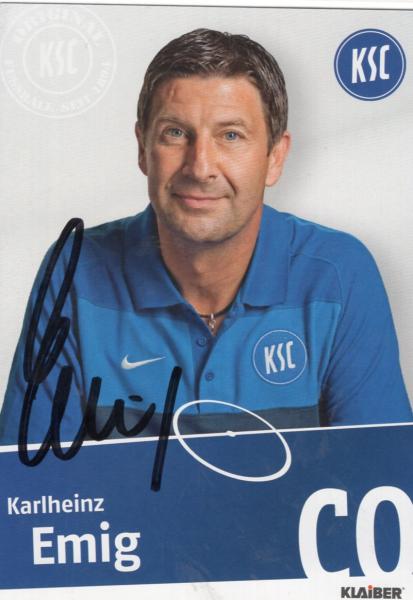 Emig, Karlheinz - Karlsruher SC (2010/11)
