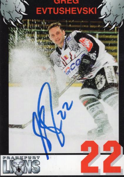 Evtushevski, Greg - Frankfurt Lions