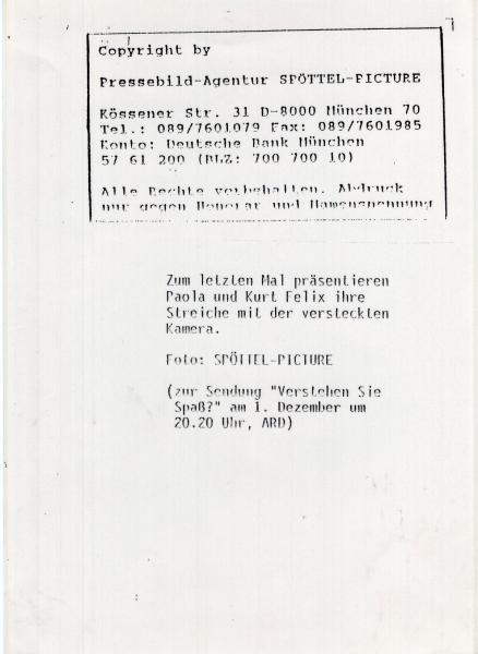 Felix (†), Kurt & Paola