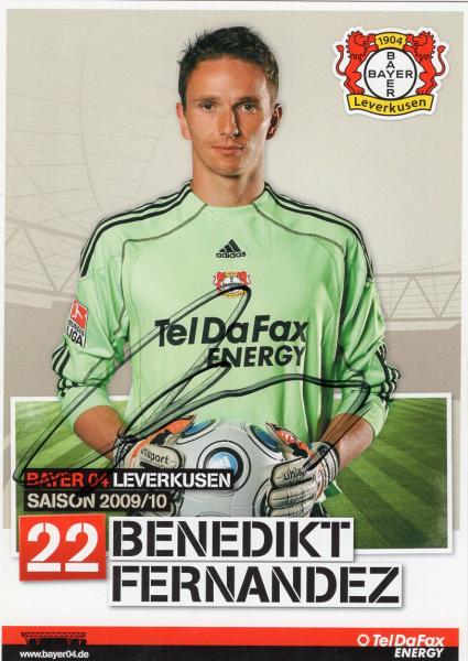Fernandez, Benedikt - Bayer Leverkusen (2009/10)