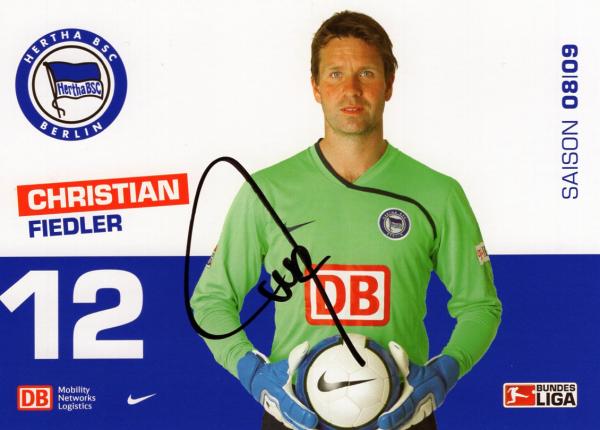 Fiedler, Christian - Hertha BSC Berlin (2008/09)
