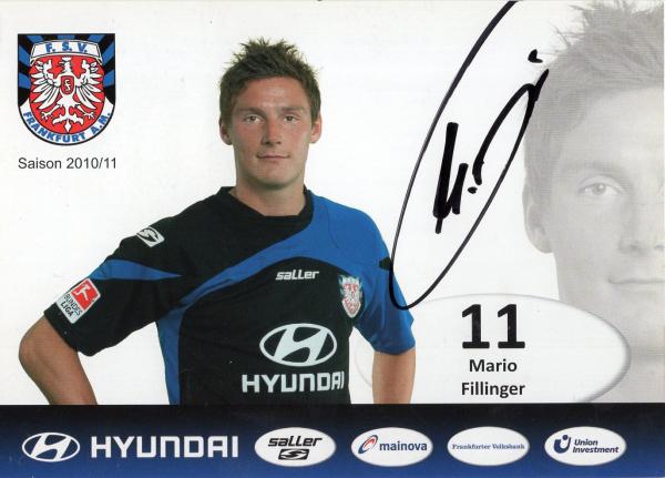 Fillinger, Mario - FSV Frankfurt (2010/11)