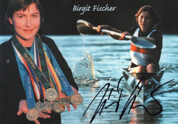 Fischer, Birgit - Kanu - mehrfache Olympiasiegerin