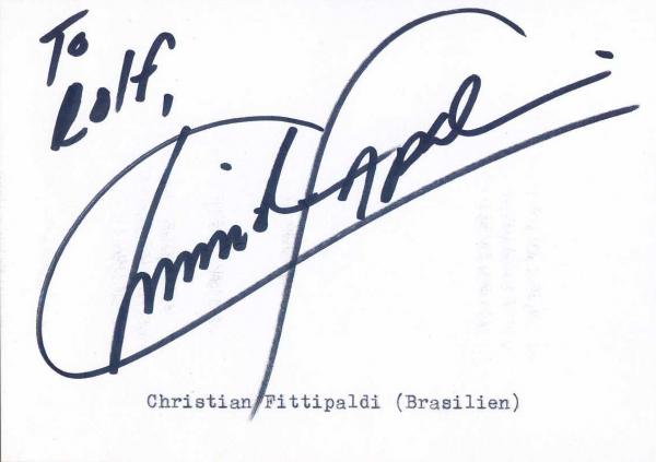 Fittipaldi (BR), Christian