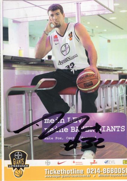 Fox, Nate - Bayer Giants Leverkusen
