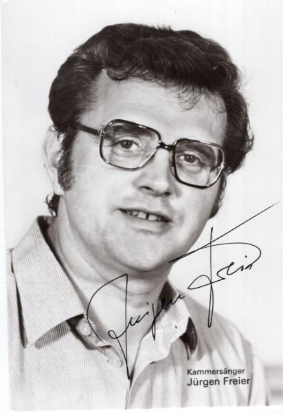 Freier, Jürgen - Kammersänger