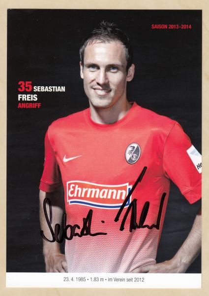 Freis, Sebastian - SC Freiburg (2013/14)