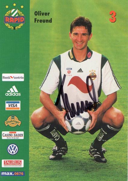 Freund, Oliver - SK Rapid Wien (2001/02)