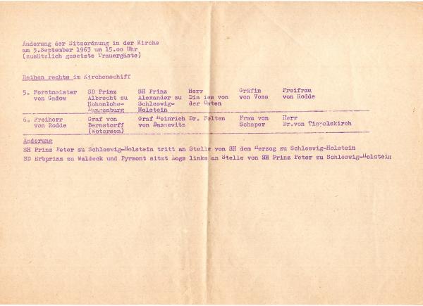 Franz (†), Friedrich & Ludwig (†), Christian & Friedrich Ferdinand (†) zu Schleswig-Holstein-Sonderburg-Glücksburg