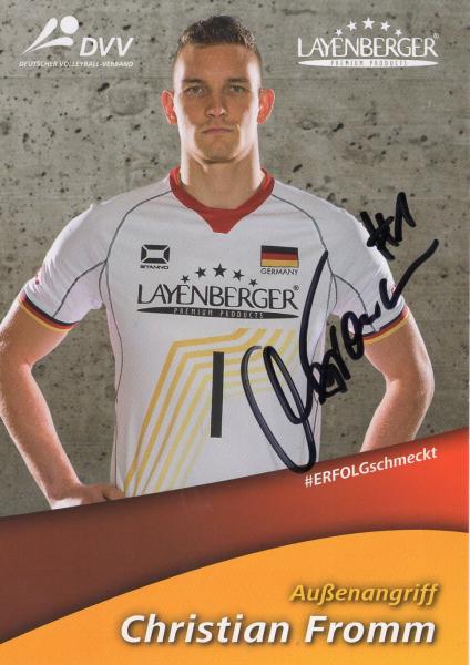 Fromm, Christian - Deutscher Volleyball Verband