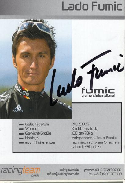 Fumic, Lado - Mountainbike