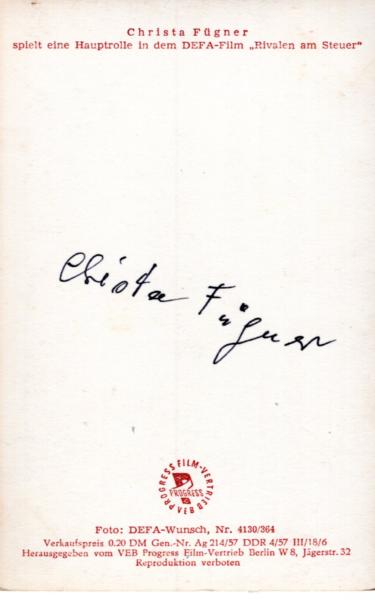 Fügner, Christa