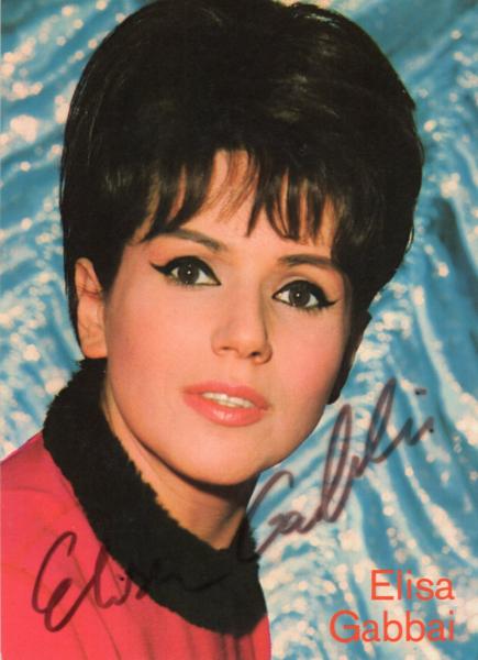 Gabbai (†), Elisa - Sängerin aus Israel